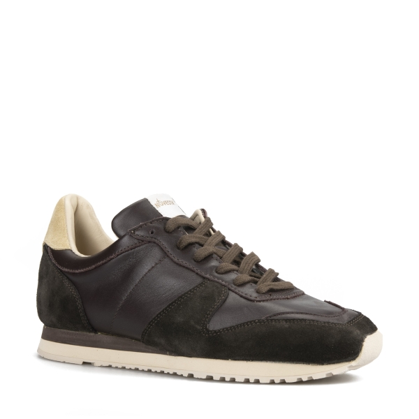 Men's Novesta Marathon Niuhans Running Shoes Brown | fMfr71Tp3rO